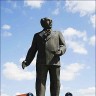 Памятник Мухтару Ауэзову. Город Семей, ВКО
