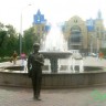 Студент с цветами