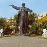 Аллея памятников социалистической эпохи. Город Семей.