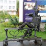 Памятник Поручику Ржевскому установлен в Павлодаре.