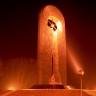 Памятник-монумент посвященый городу Семей.